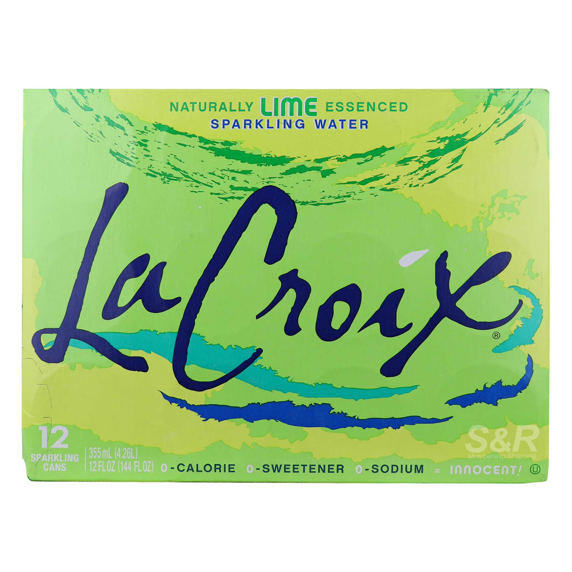 La Croix Sparkling Water Lime 12x355mL La Croix Sparkling Water Lime 12x355mL